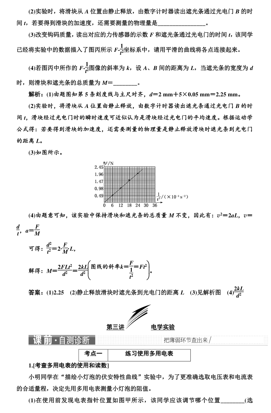 高考物理实验题型专项训练! 第31张