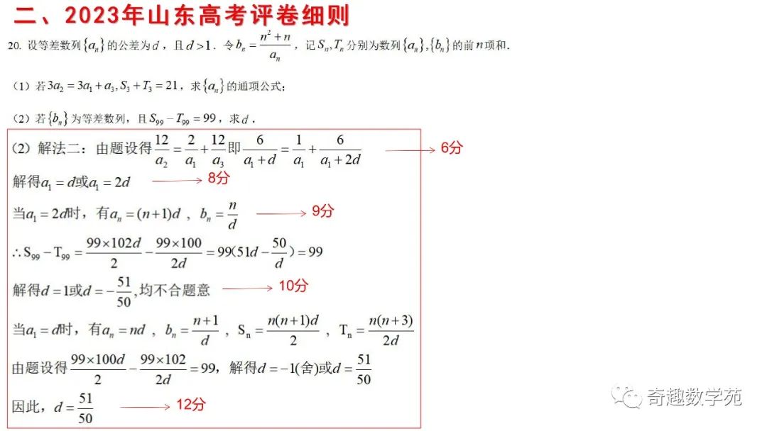 从2023数学高考阅卷,数学的表达太重要了 第20张