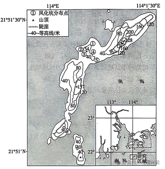 高考地理小专题——风化坑 第2张