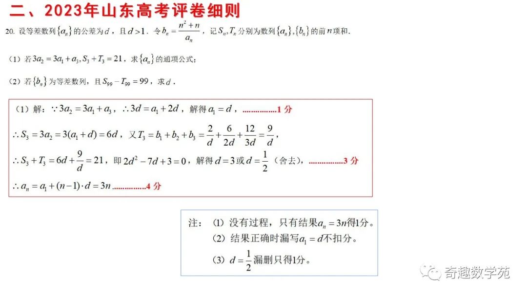 从2023数学高考阅卷,数学的表达太重要了 第18张