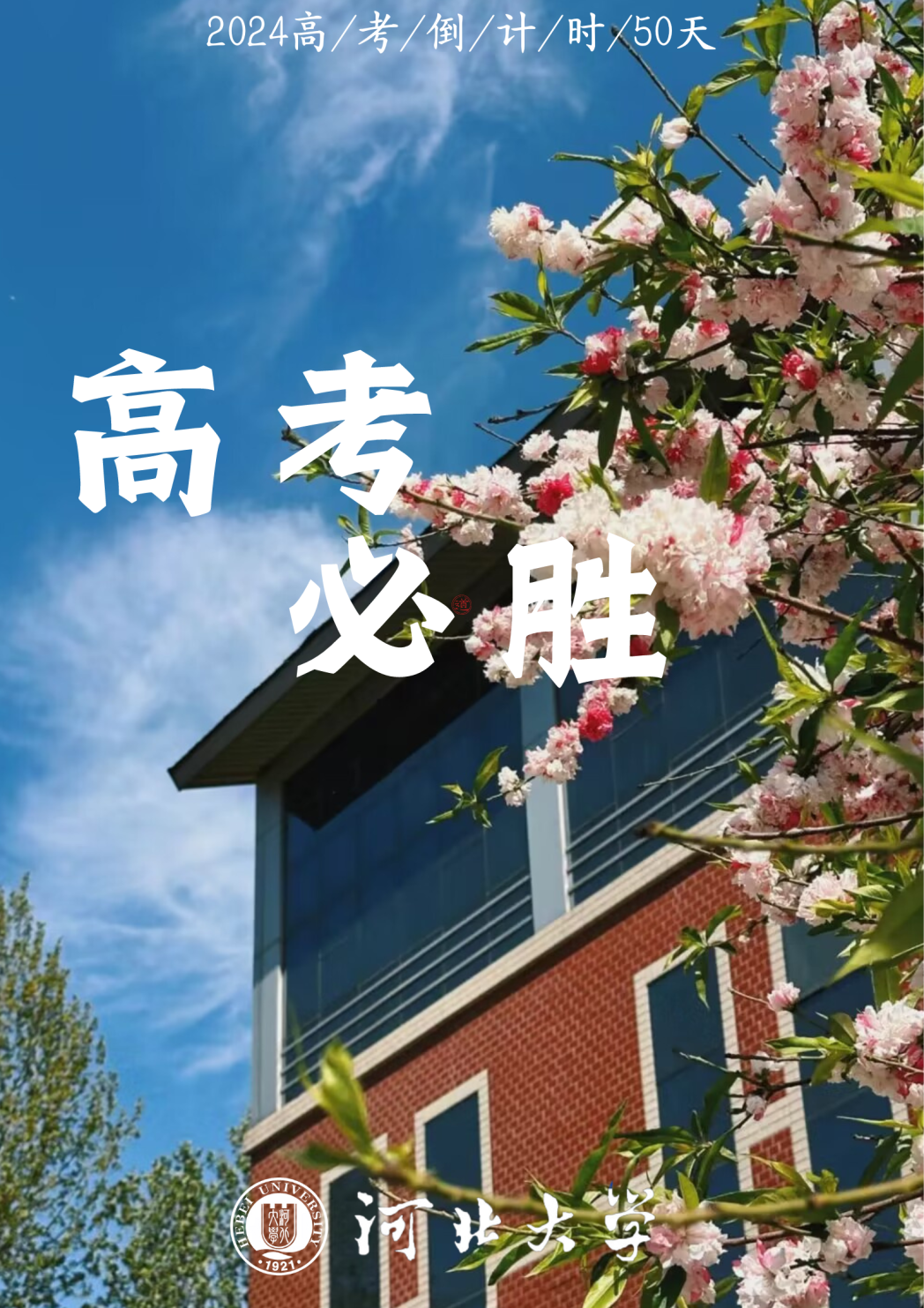 高考倒计时50天|我们在河北大学等你! 第10张