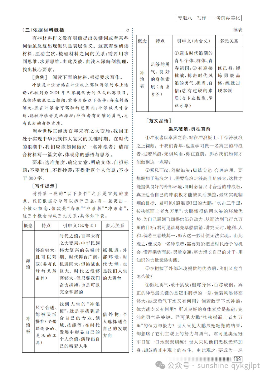 高考语文二轮复习专题:强化多元观全面辩证显深度 第4张