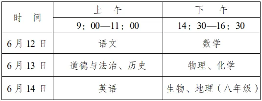 要闻转载 | 广安市发布2024年中考时间 第1张