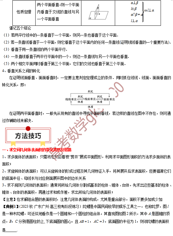 高考数学基础知识点拨(思维导图+知识梳理)D13 第8张