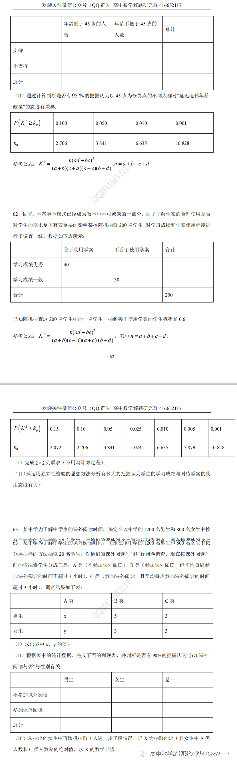 高考押题:统计 第37张