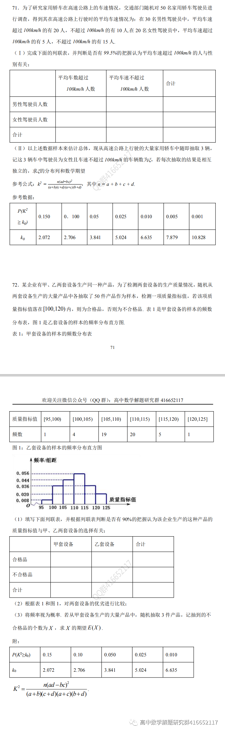 高考押题:统计 第42张