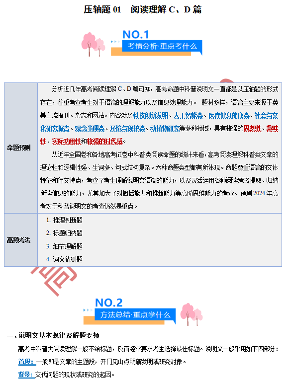 高考英语压轴题阅读理解CD篇(科技创新发明类) 第1张