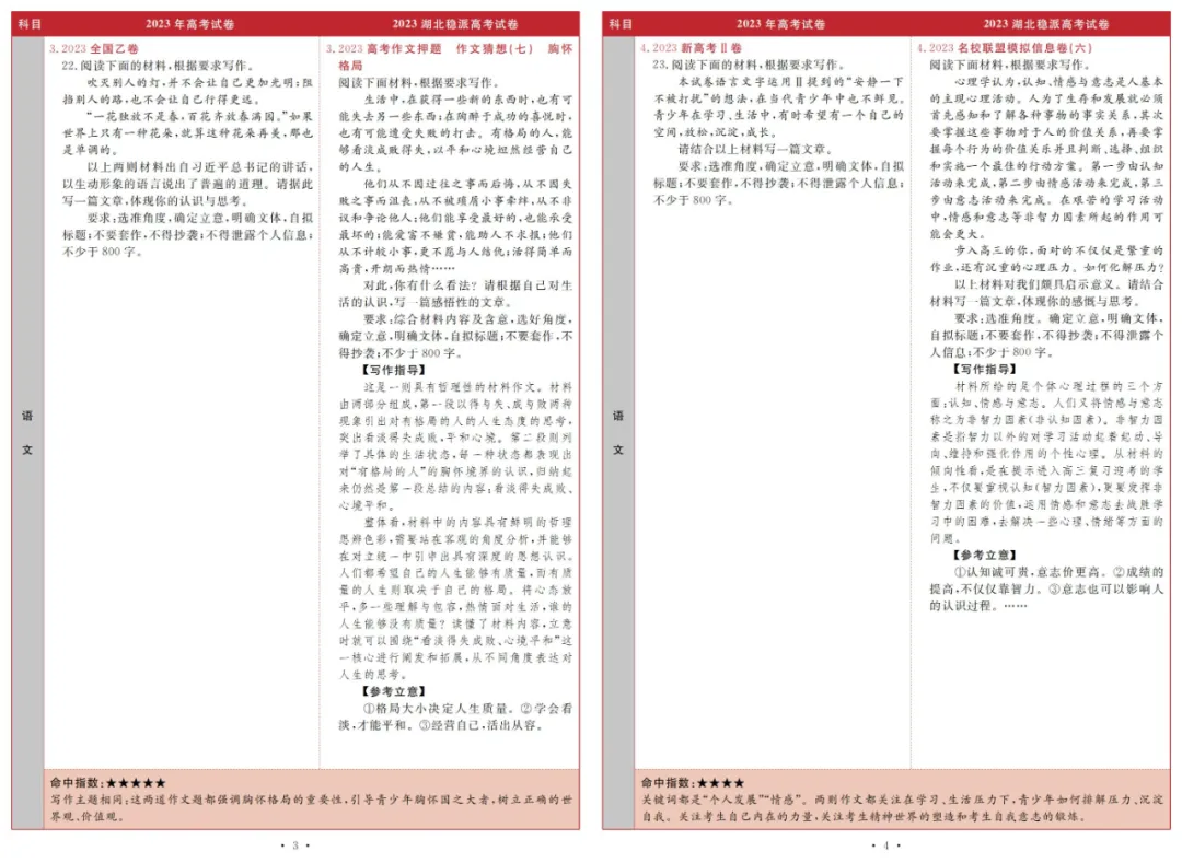 2024年高考押题卷预定! 第12张