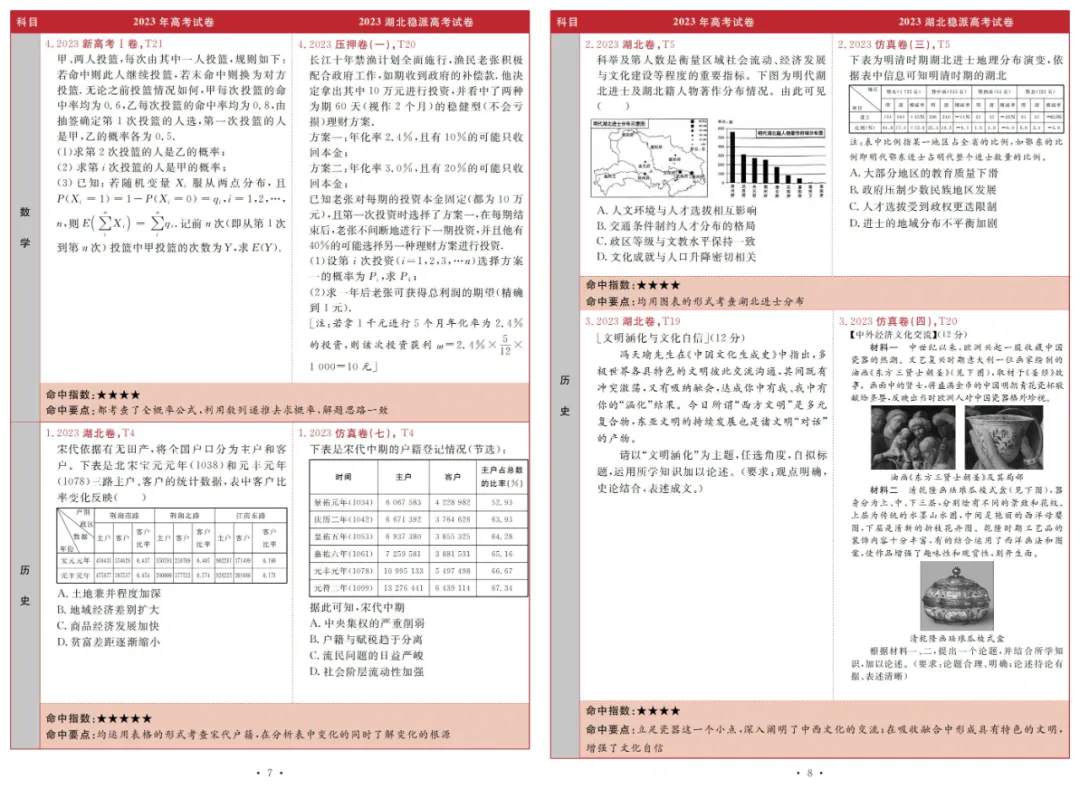 2024年高考押题卷预定! 第14张