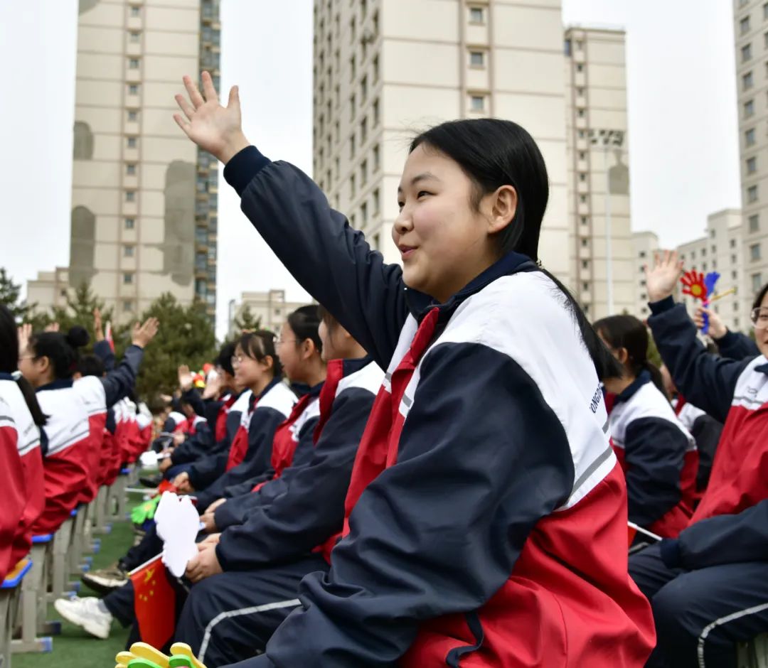 点燃激情,赢战中考——庆阳第四中学2024届中考百日誓师及励志教育大会 第23张