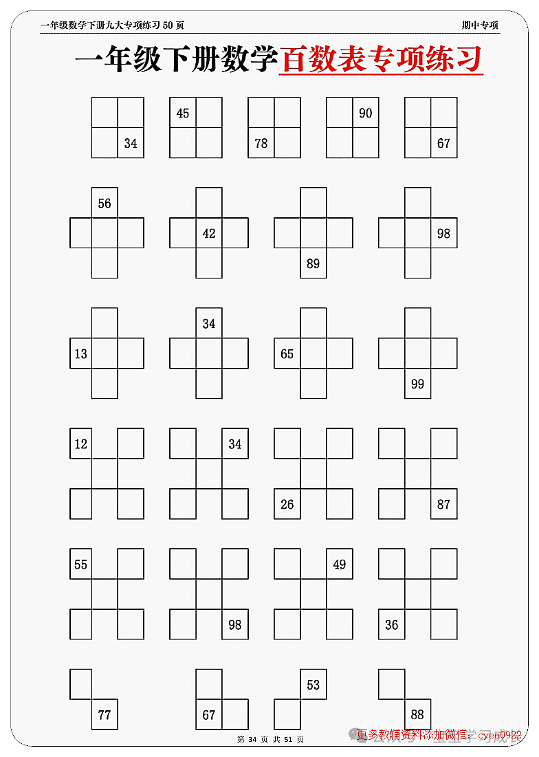 期中考九大难题解析一年级下册数学 第33张