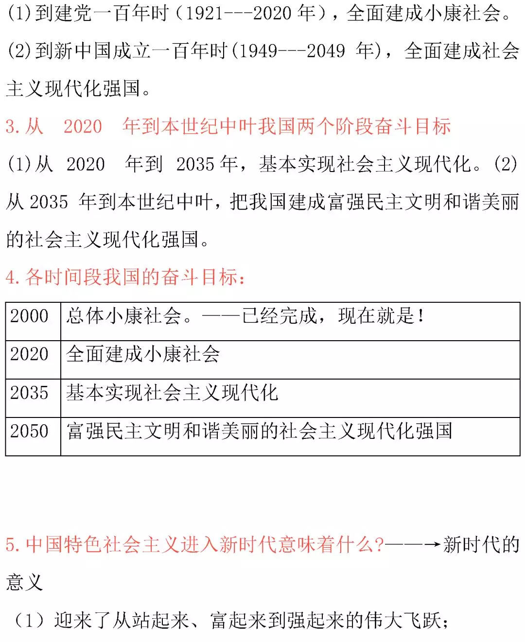 中考道德与法治核心考点内容整理!必背诵! 第15张