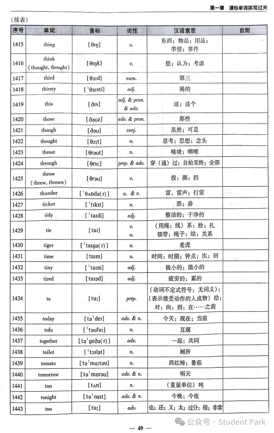 【中考第一轮】词汇45-58页·音频 第9张