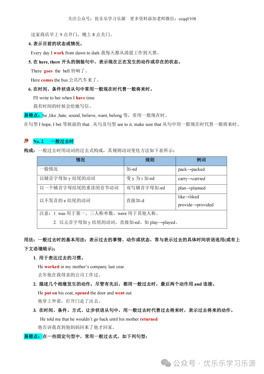 2024年高考英语语法复习讲练测【课件+讲义+练习+测试】 第8张