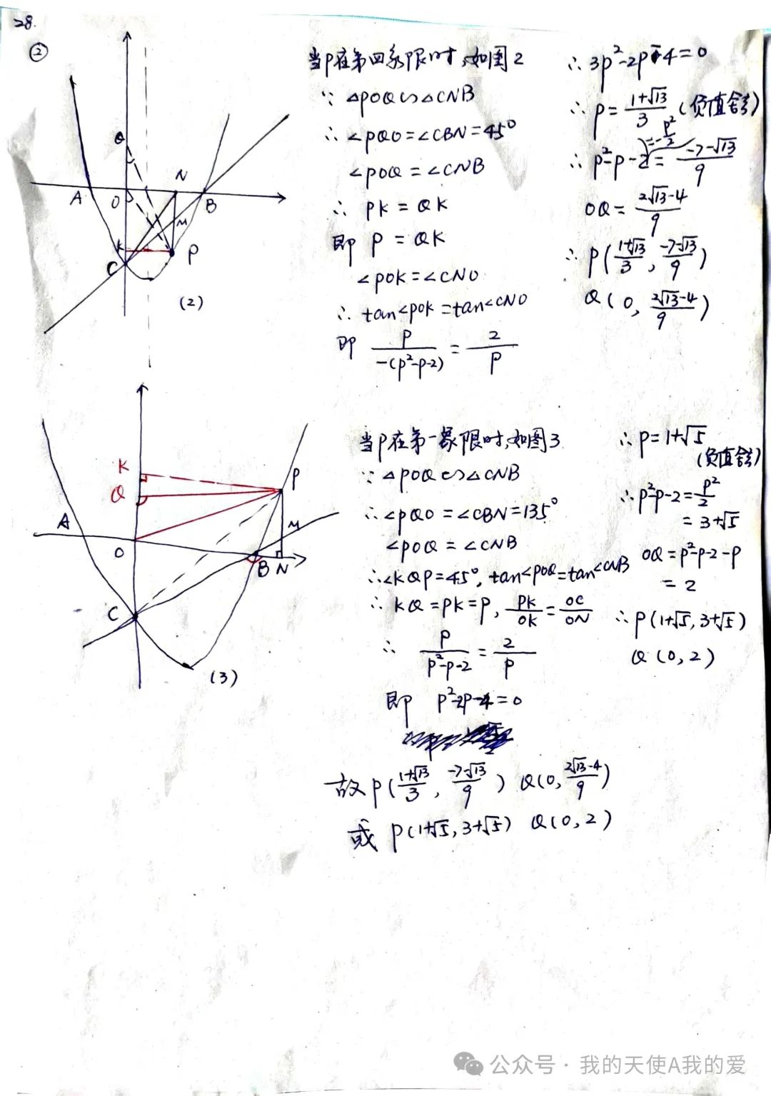 2024年中考数学一模模前模试卷及答案 第19张