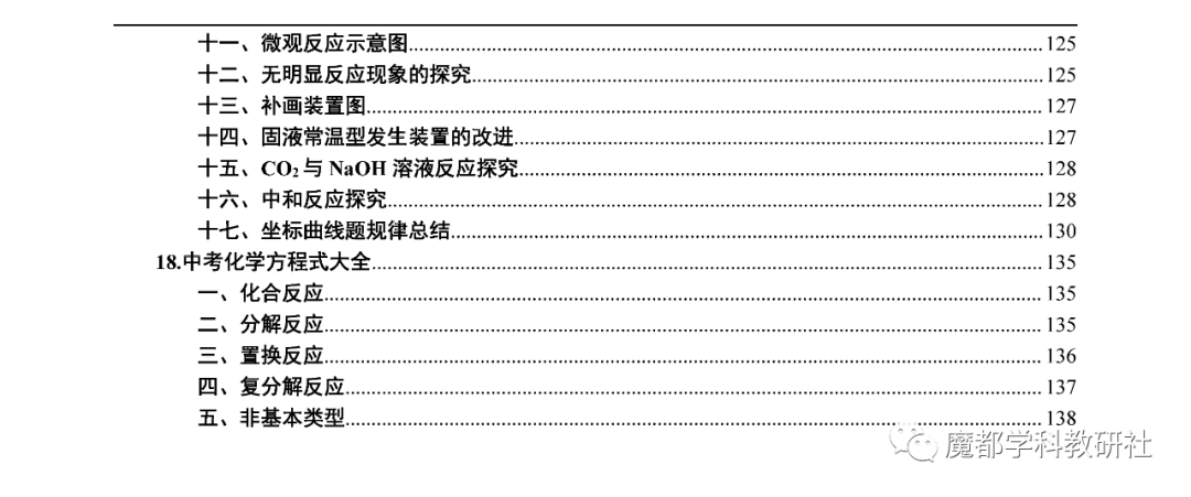 上海中考化学“背多分” 第5张