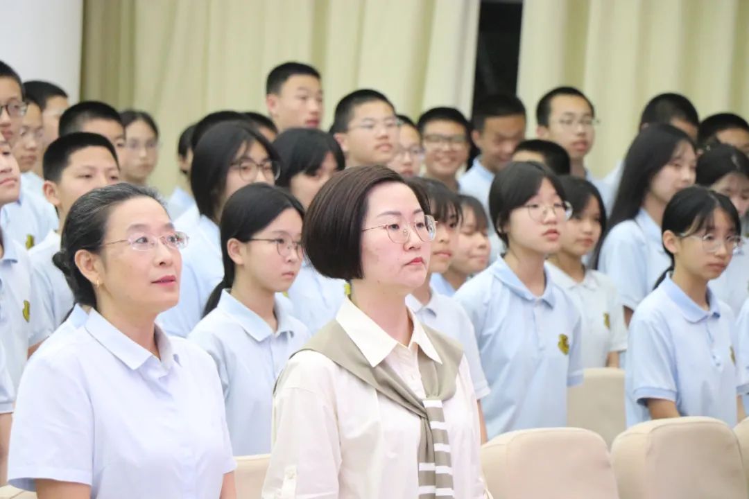 桃李春风凌云志,决胜生地“小中考”———漳州康桥学校八年级“小中考”誓师大会纪实 第6张