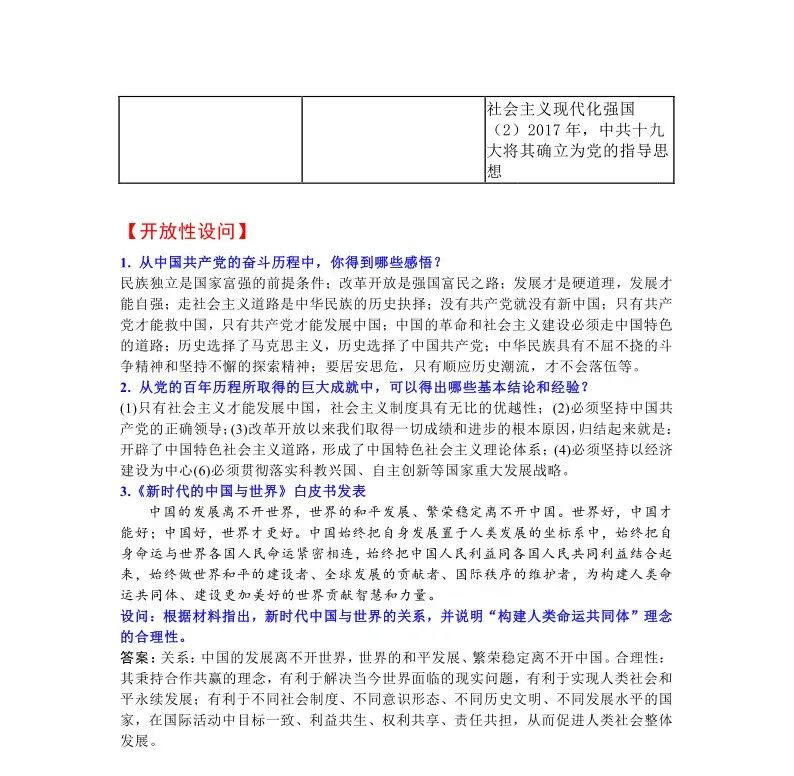 中考热点 | 2024年中考热点:中国式现代化,中国智慧、中国方案 第15张