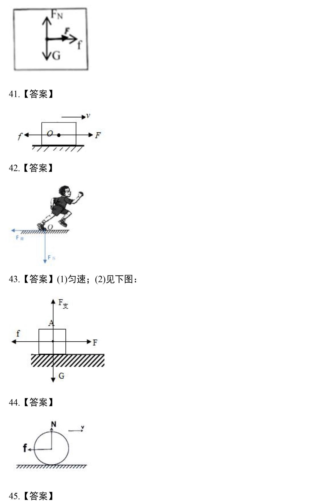 【中考物理】专题训练—力学作图题,这88道精选作图题一定要做! 第30张