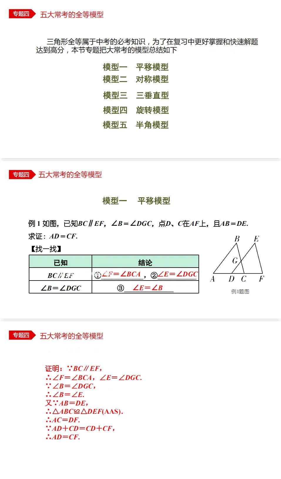 中考数学•12个必考模型•54种考法 第25张