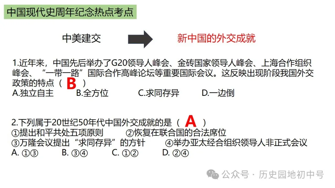 中考热点 | 2024年中考历史周年热点大事 第80张