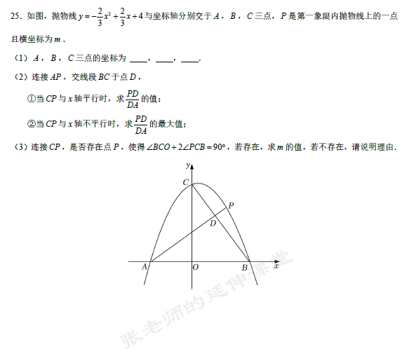 (PDF版提供下载)2024年中考数学适应性模拟训练(2)(含详细解析) 第7张