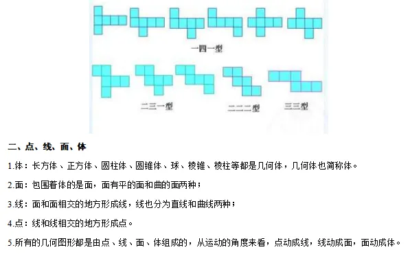 中考数学知识考点梳理(记诵版) 第32张