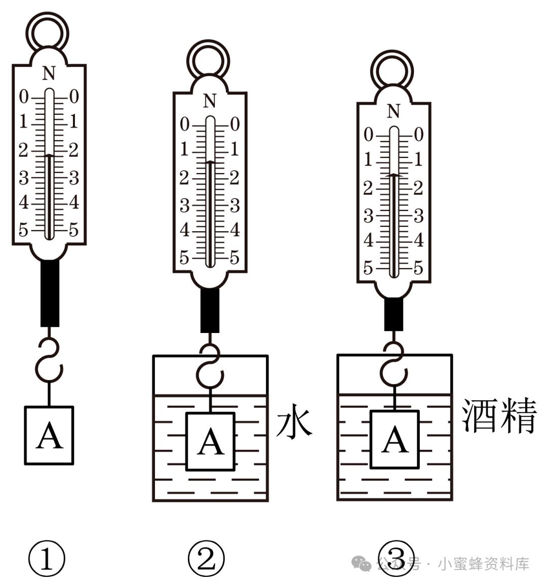 2024年中考物理-【专题】2024年中考物理二轮复习题型专练专题7压力、压强综合计算专题突破&专题8称重法测浮力大小专题突破 第107张