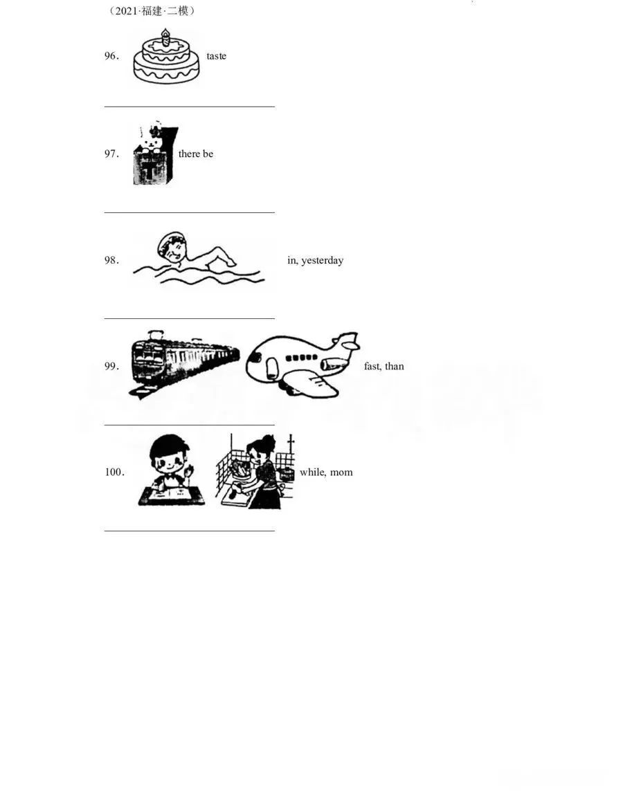 【中考英语】看图作文写作技巧,初中生必备!(附真题例文及答案解析) 第19张