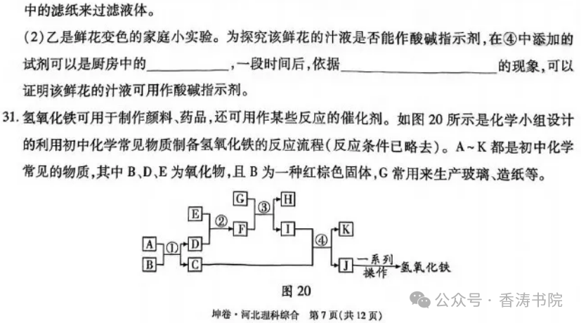 中考理综 | 2024河北省中考预测试题乾、坤卷含答案 第48张