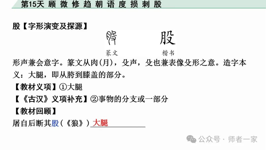 【免费领】2024中考语文总复习160个文言实词一遍过(第15天) 第21张