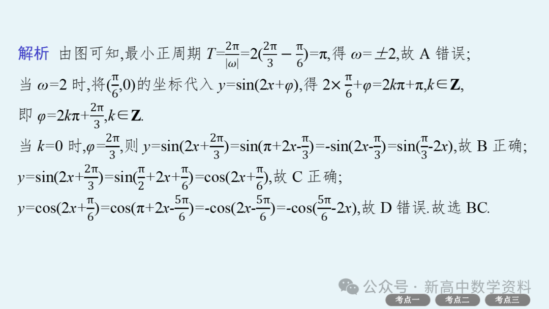 2025新高考数学一轮复习资料(全网最新)第5章 三角函数、解三角形 第27张