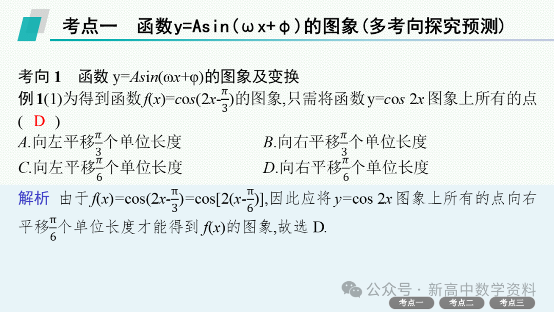 2025新高考数学一轮复习资料(全网最新)第5章 三角函数、解三角形 第16张