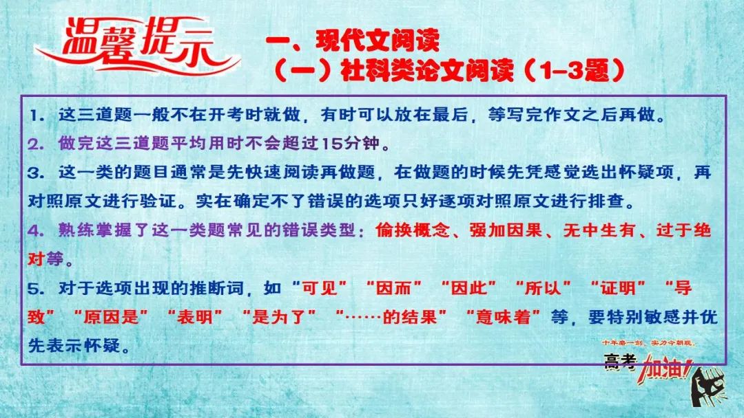 【微总结】高考语文解题指导(2024版) 第29张