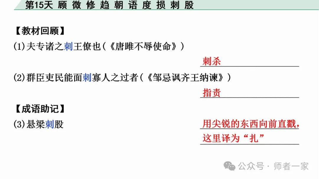 【免费领】2024中考语文总复习160个文言实词一遍过(第15天) 第20张