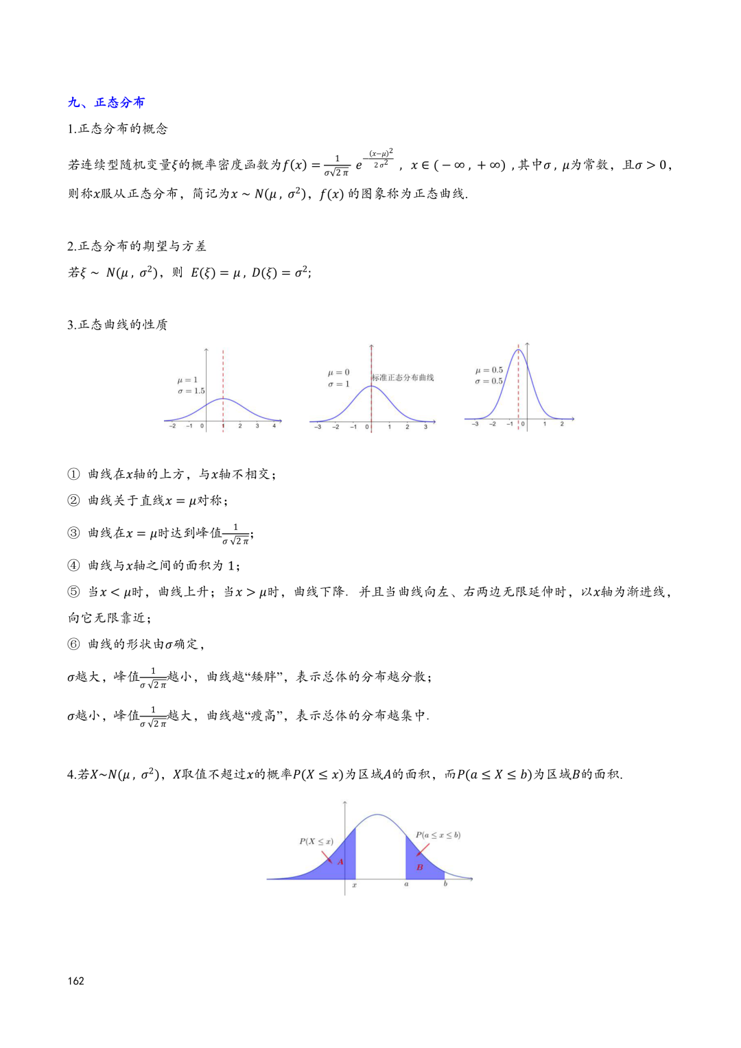 高考百日冲刺—计数原理和概率统计知识点大总结 第18张