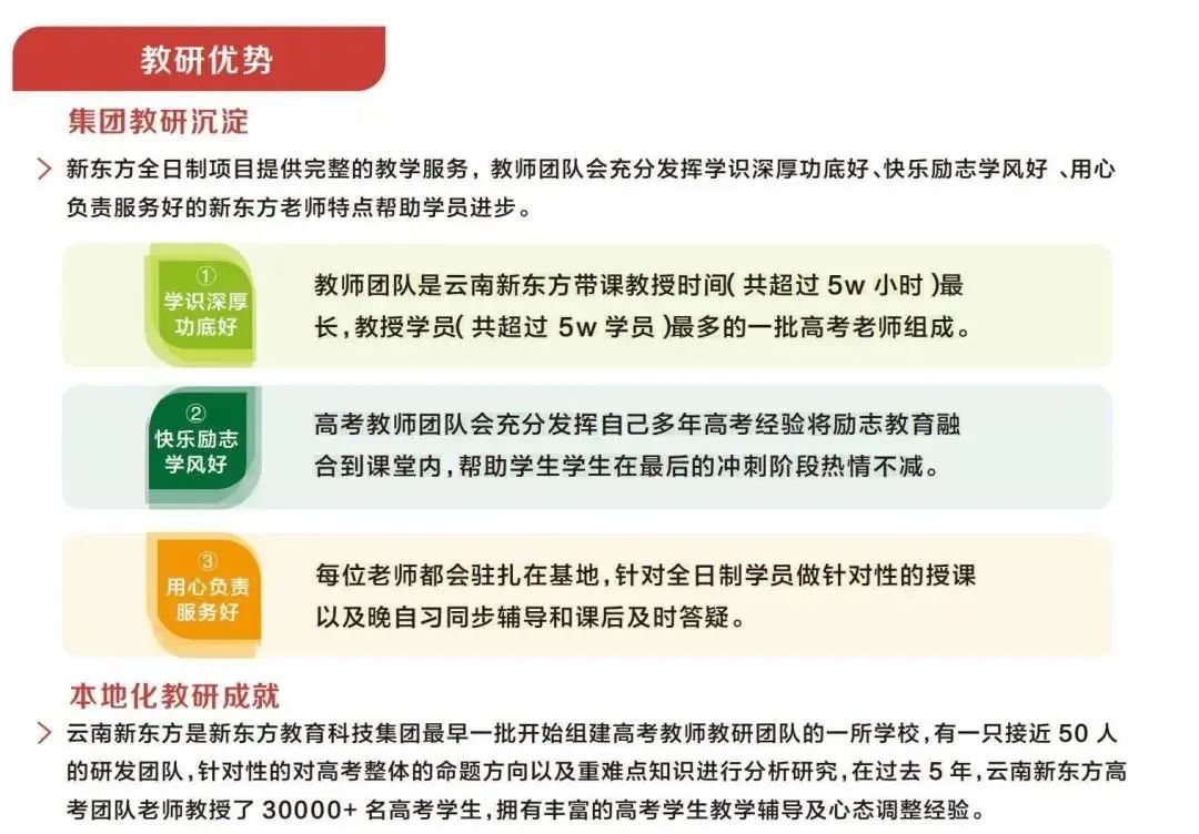 【招生简章】云南新东方2025届高考封闭冲刺招生简章,全省限招300人! 第19张