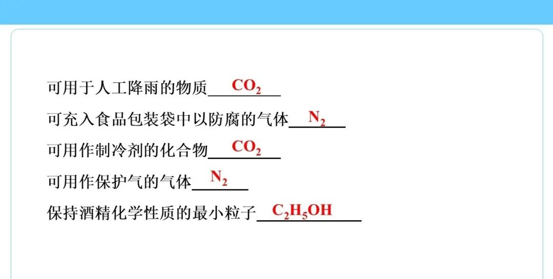 中考化学知识点总结大全 第47张