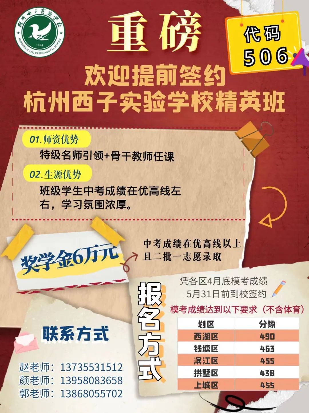 中考400多分的孩子,为何高考能突破“特控线”?杭州这所高中三年“一生一案”培养,实现惊人飞跃! 第4张