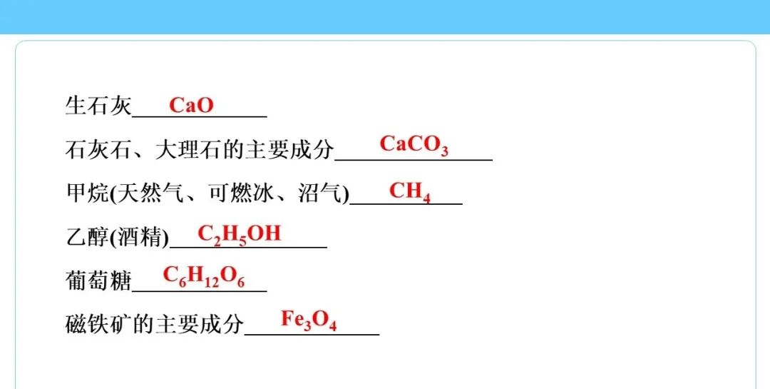 中考化学知识点总结大全 第50张