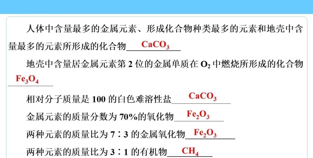 中考化学知识点总结大全 第54张