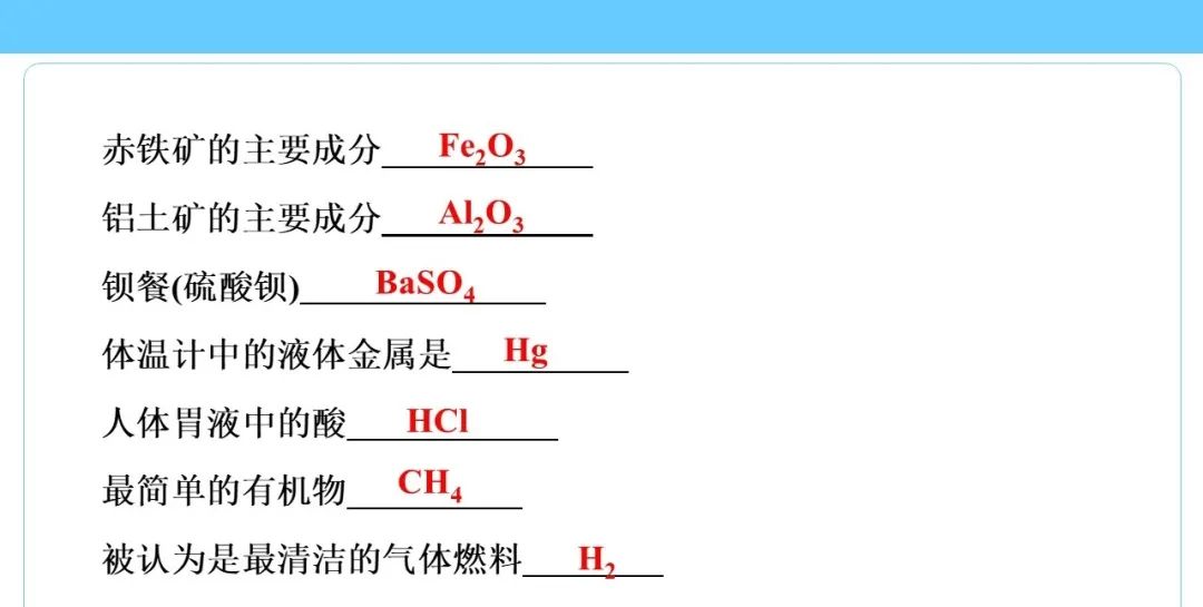 中考化学知识点总结大全 第51张