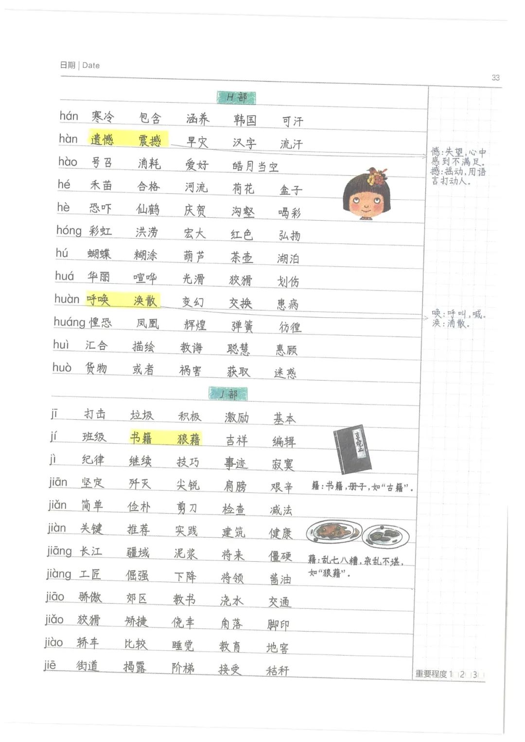 小学语文笔记1 (强烈推荐!!) 第40张