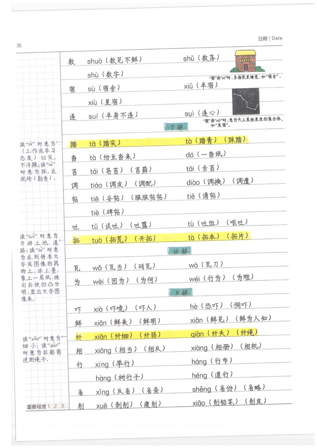 小学语文笔记1 (强烈推荐!!) 第35张