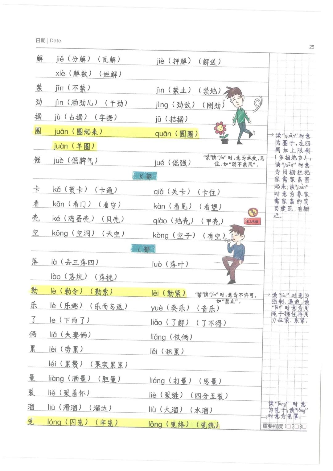 小学语文笔记1 (强烈推荐!!) 第32张