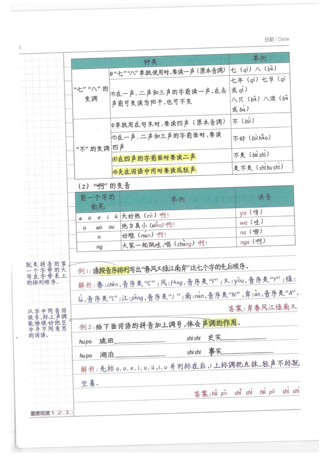 小学语文笔记1 (强烈推荐!!) 第13张