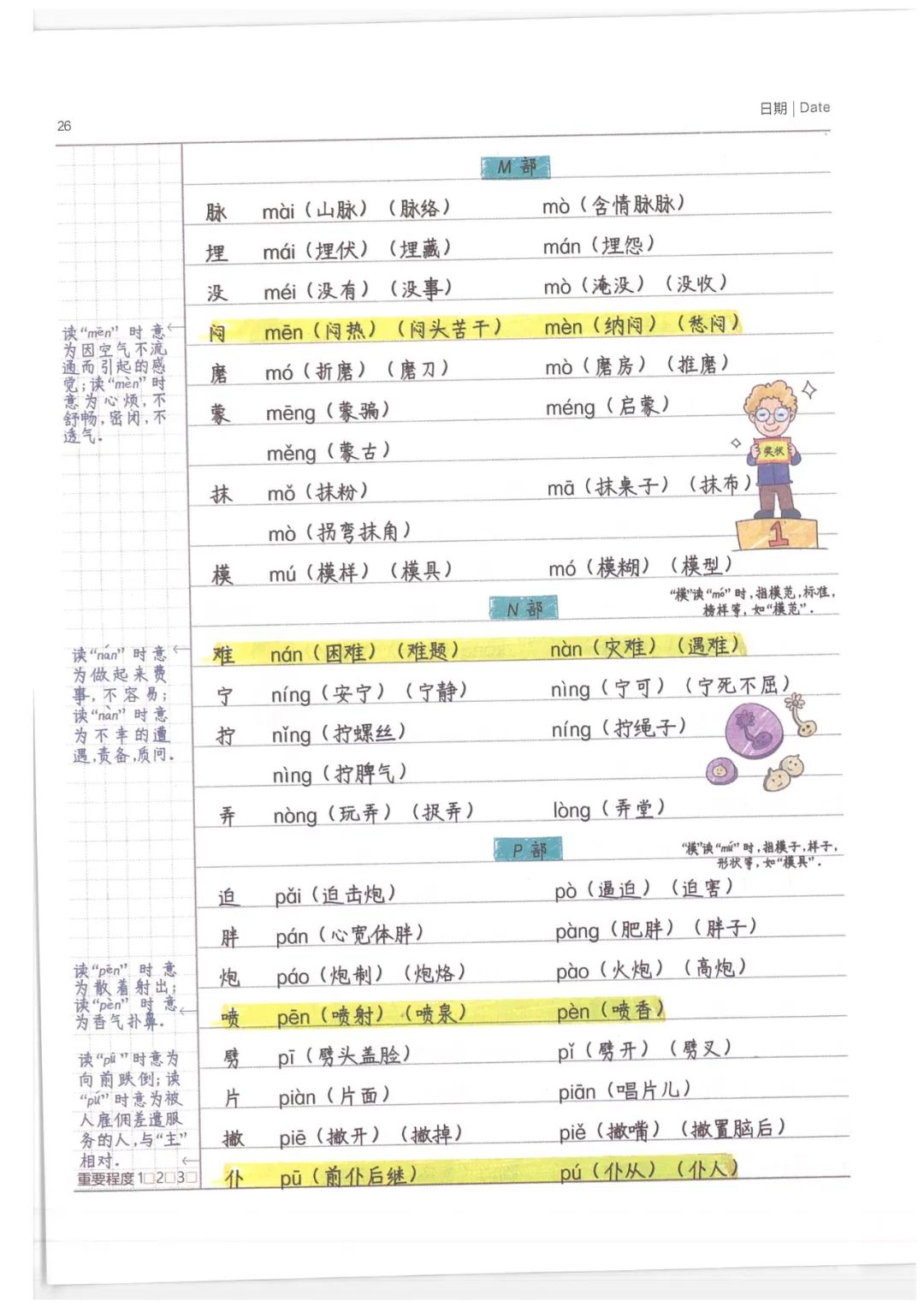 小学语文笔记1 (强烈推荐!!) 第33张