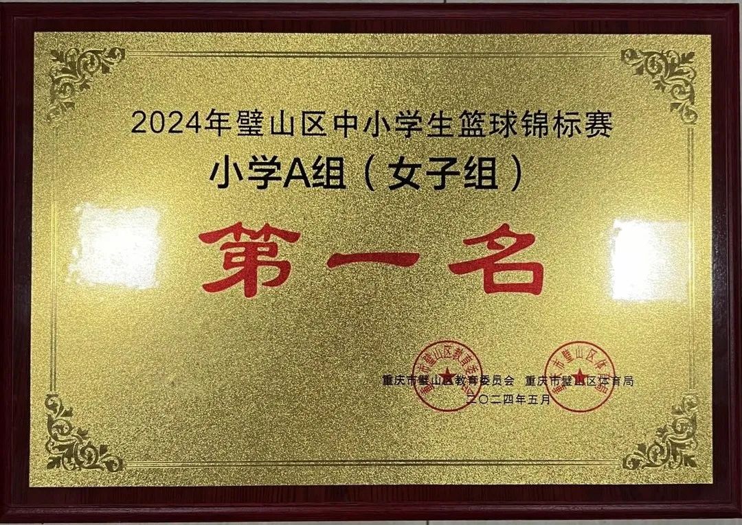 喜报 ——御湖小学荣获2024年重庆市璧山区中小学生篮球锦标赛小学男子A组,女子A组冠军 第12张