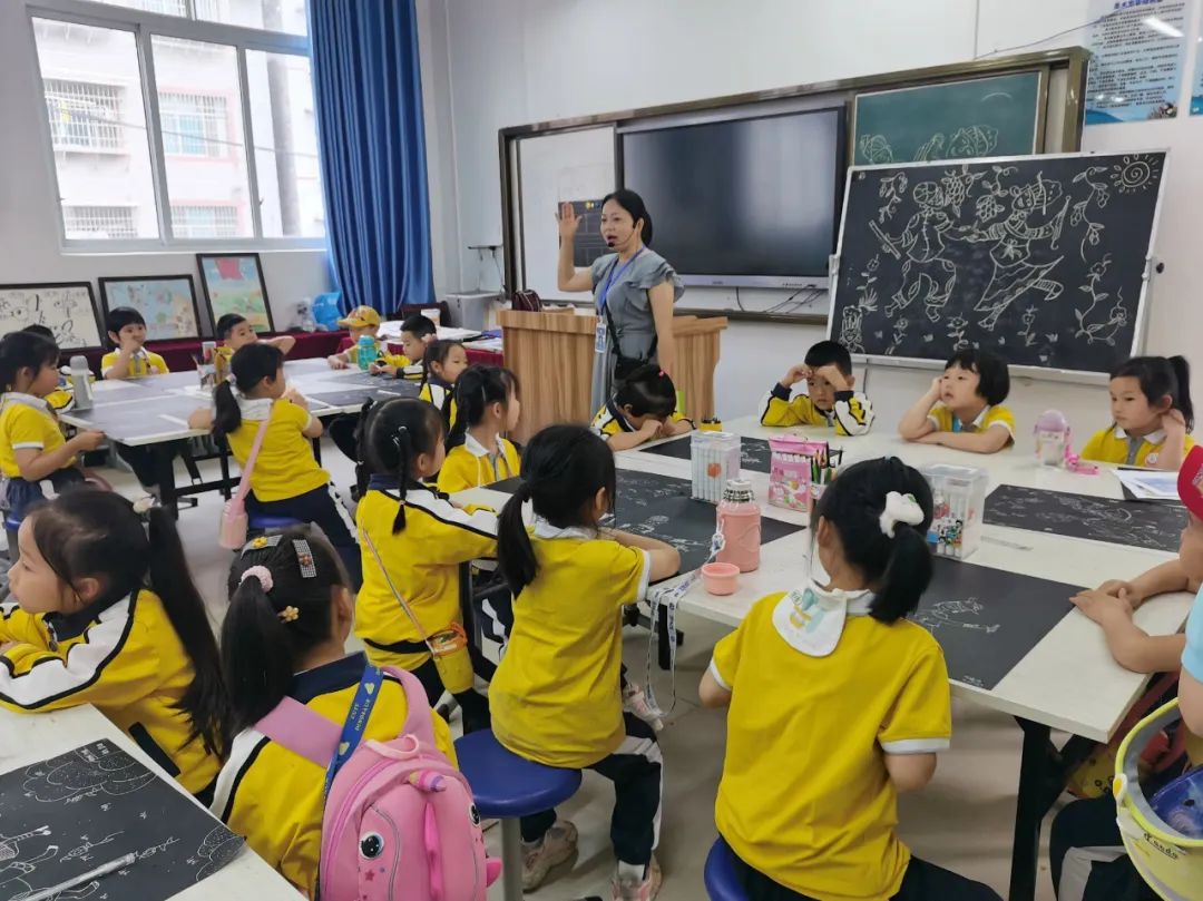 【幼小衔接】小学初体验,走进新起点—剑河县城关第一幼儿园开展大班幼儿走进小学主题活动 第62张