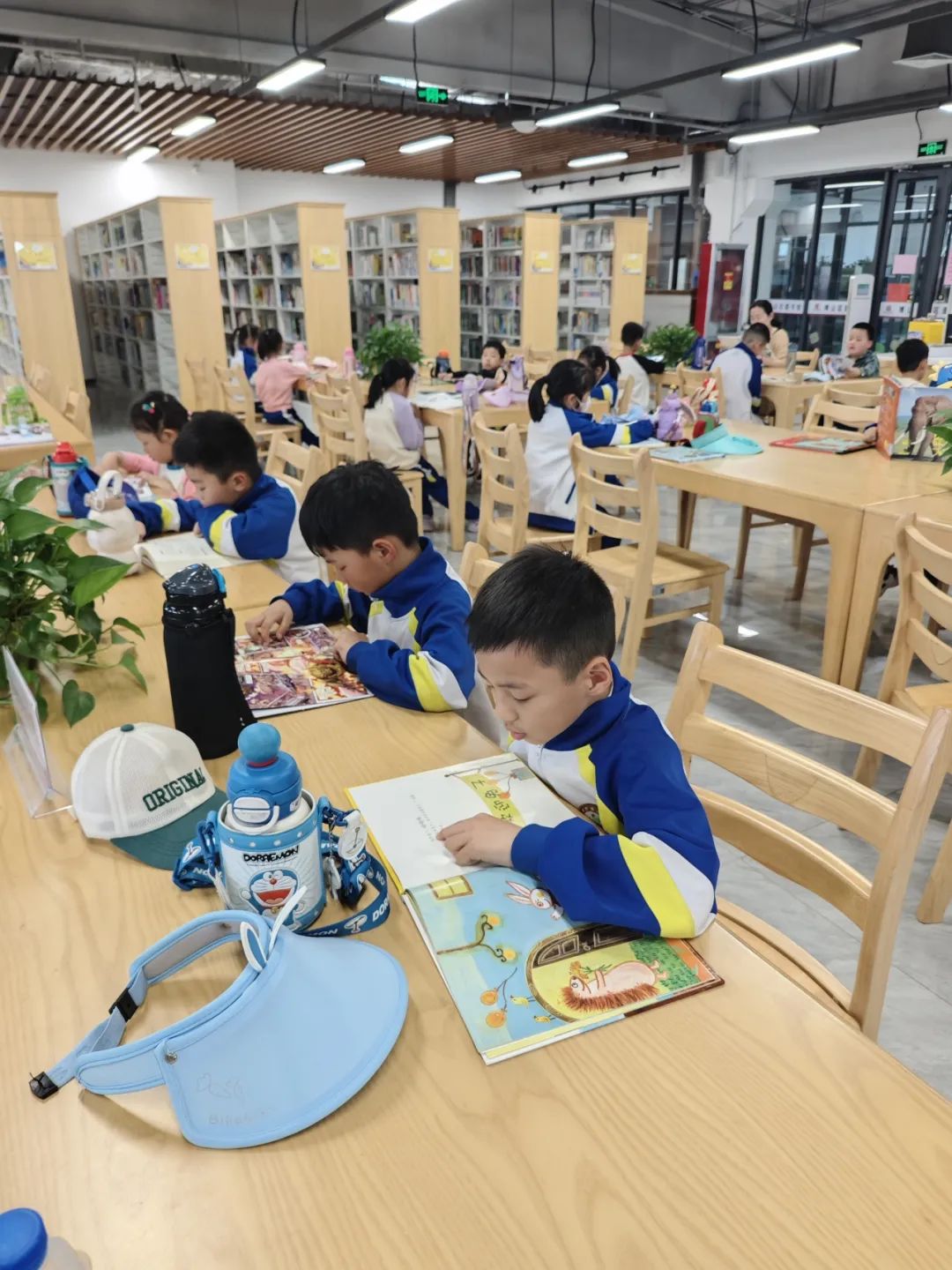 “悦”读时光  书香为伴——博山小学开展图书馆打卡活动 第17张